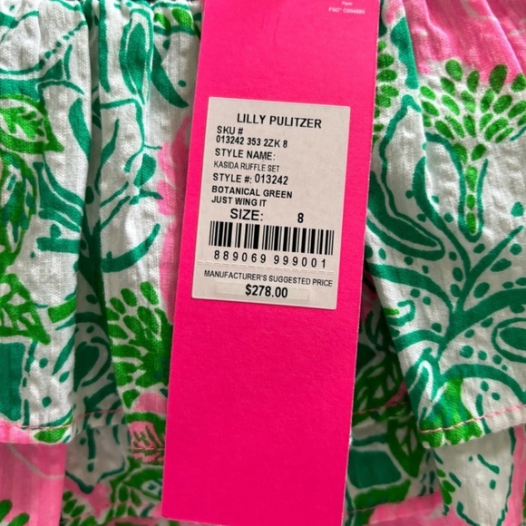 936. NWT Lilly Pulitzer Two Piece Set SZ 8 - Picture 2 of 3